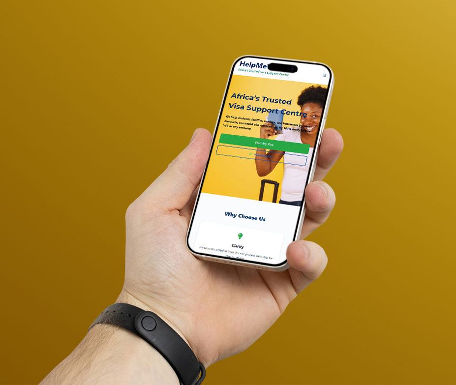 Web Design & Digital Transformation Case Study for HelpMeVisa.com